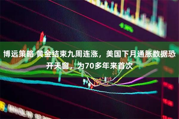 博远策略 黄金结束九周连涨,美国下月通胀数据恐开天窗,为70多年来首次
